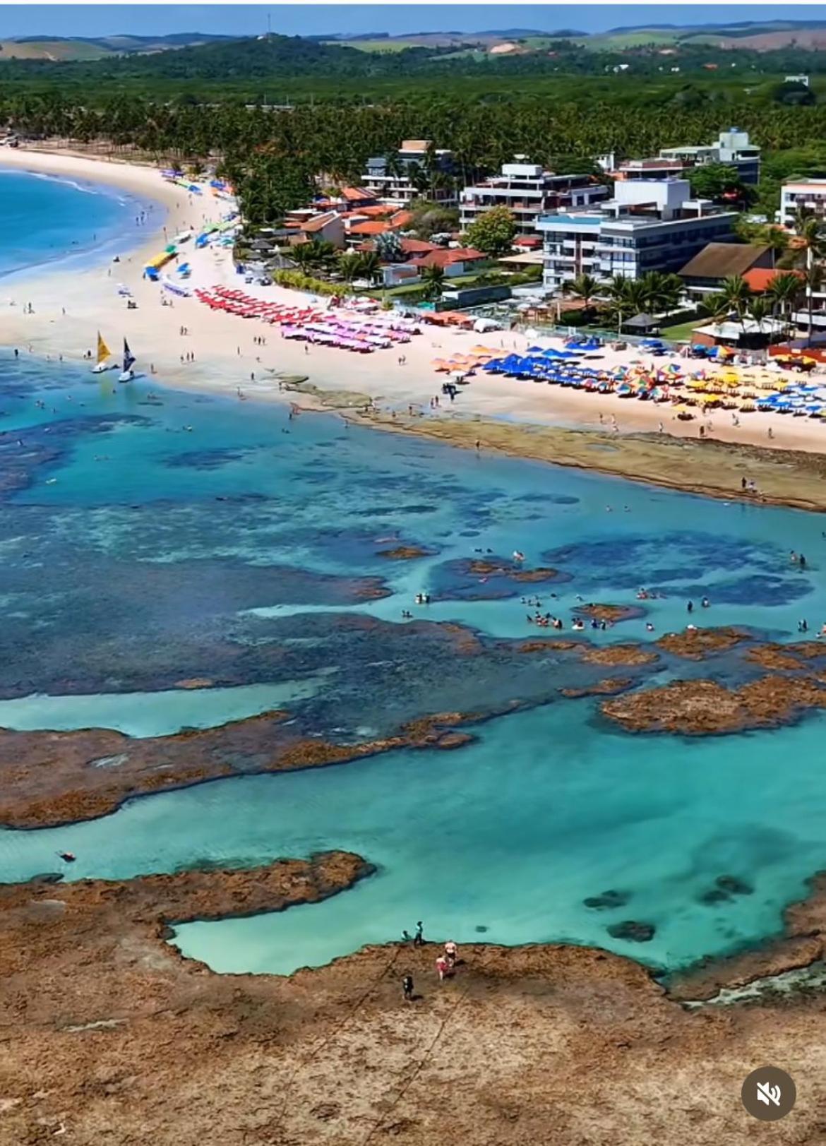 Beira mar de Porto de Galinhas - Cupe Beach Living Exterior foto